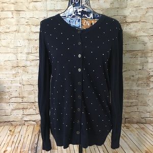 navy blue Tommy Hilfiger long sleeve sweater XL